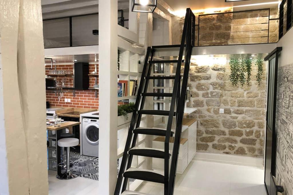 Loft Nazareth Quartier Du Marais Apartment ปารีส ภายนอก รูปภาพ