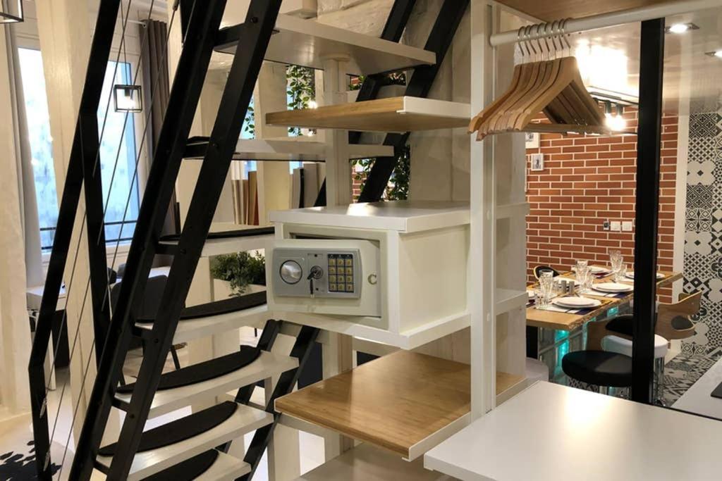 Loft Nazareth Quartier Du Marais Apartment ปารีส ภายนอก รูปภาพ